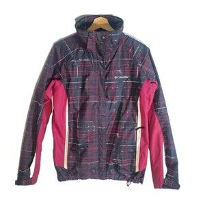 columbia interchange plaid jacket womens medium